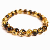 Bratara elastica 9 mm Chihlimbar Amber– Protectie si energie pozitiva