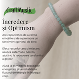 Bratara Elastica cu Margele 6mm din Aventurin Verde Semipretios Natural