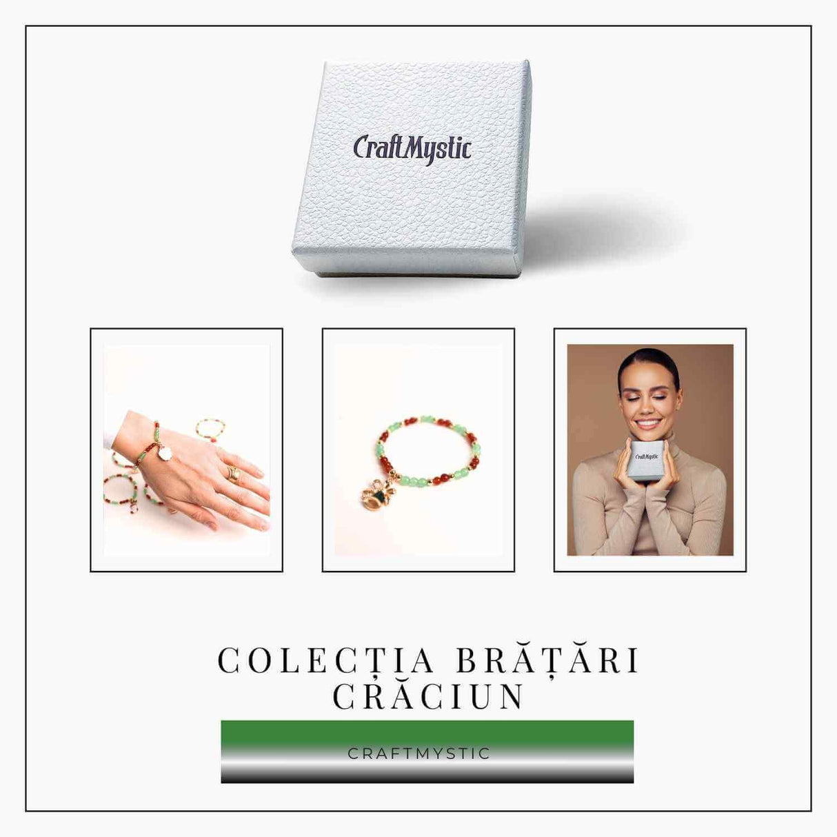 Bratara Agat Rosu si Aventurin Verde, Accesoriu Mixt – Echilibru si Noroc