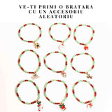 Bratara Agat Rosu si Aventurin Verde, Accesoriu Mixt – Echilibru si Noroc