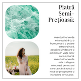 Bratara Elastica din Aventurin Verde 5mm – Noroc si Abundenta
