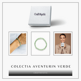 Bratara Elastica din Aventurin Verde 5mm – Noroc si Abundenta