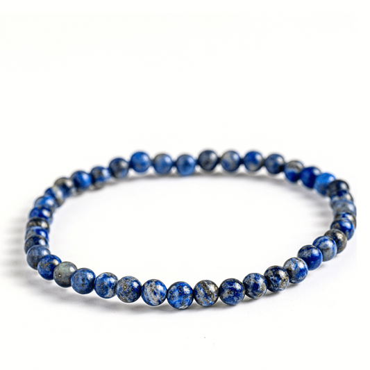 Bratara Elastica Lapis Lazuli 5 mm – Claritate si Creativitate