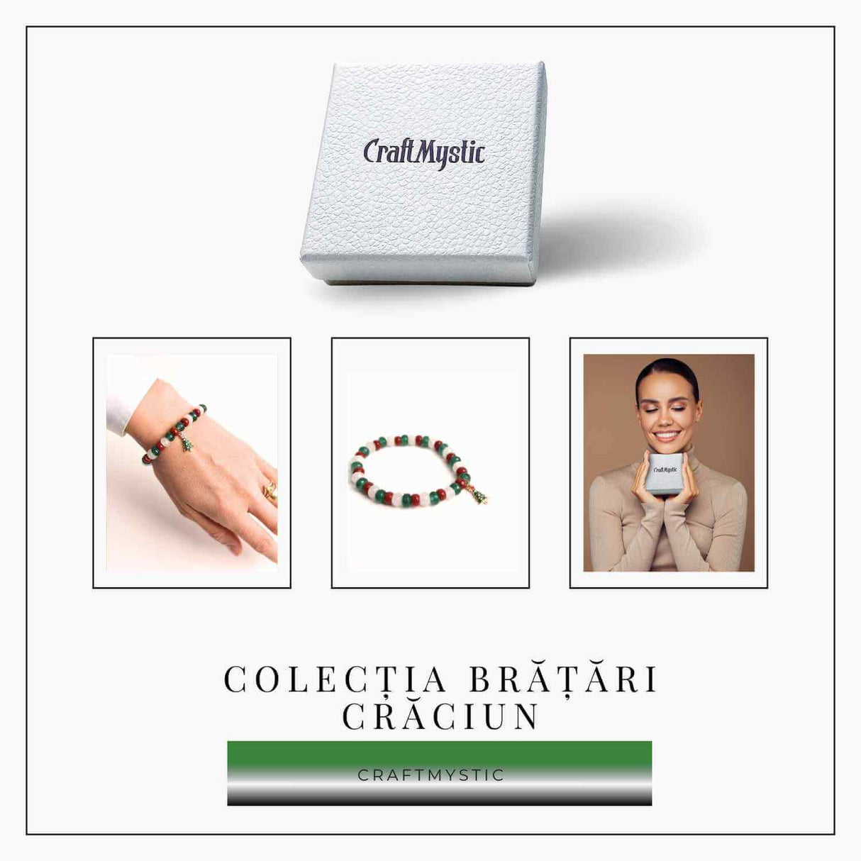 Bratara Jasp Rosu, Verde si Jad Alb – Echilibru si Protectie