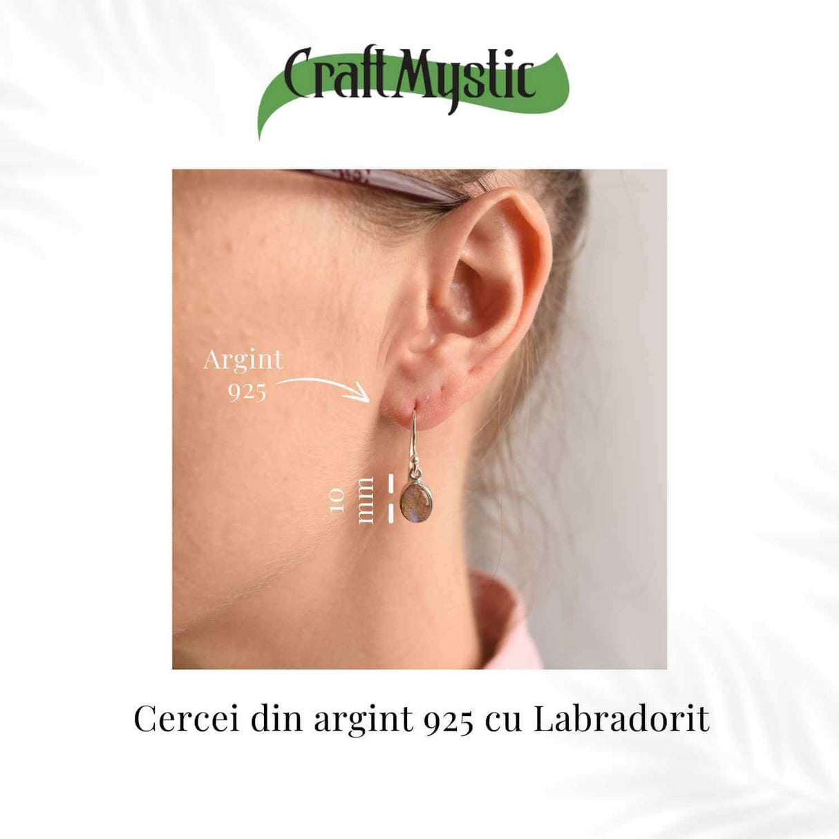 Cercei labradorit din argint 925 – Protectie si intuitie amplificata
