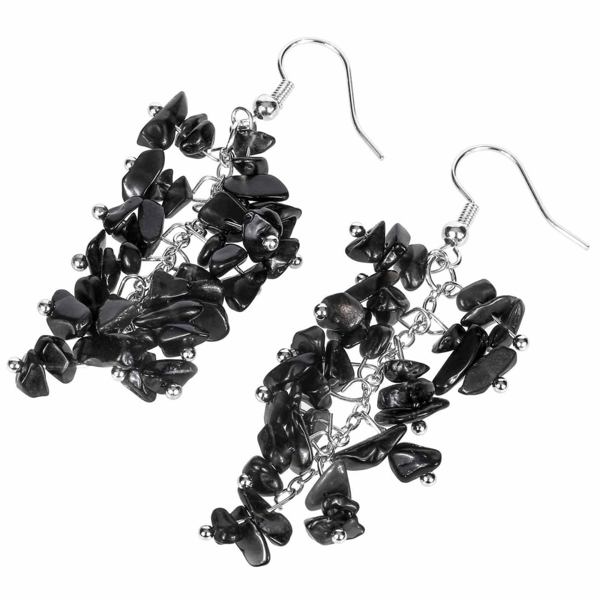 Cercei Sofisticati cu Obsidian - Protectie Energetica si Eleganta Moderna