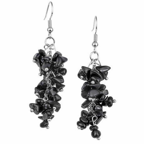 Cercei Sofisticati cu Obsidian - Protectie Energetica si Eleganta Moderna