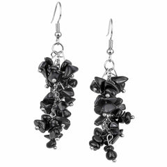Cercei Sofisticati cu Obsidian - Protectie Energetica si Eleganta Moderna
