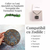 Colier cu Turmalina Neagra - Protectie si Echilibru Energetic