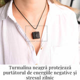 Colier cu Turmalina Neagra - Protectie si Echilibru Energetic