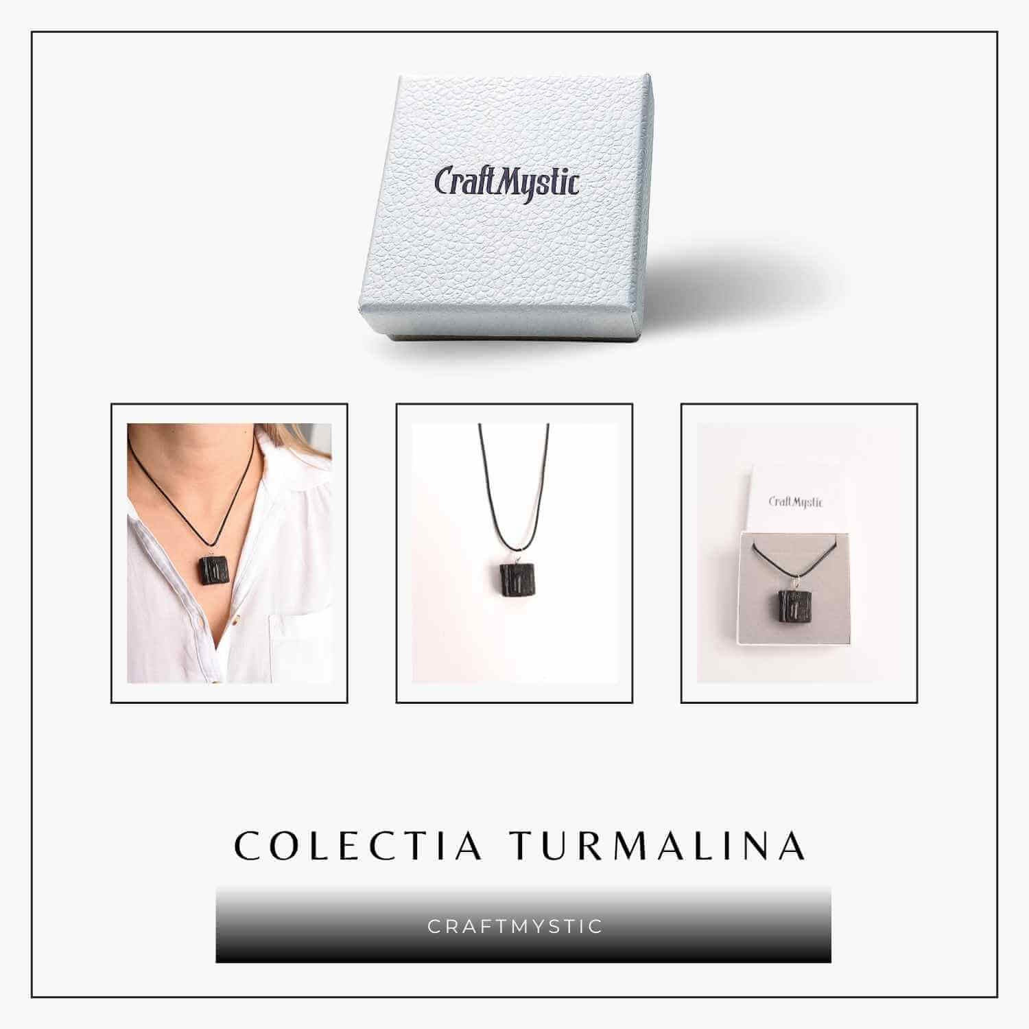 Colier cu Turmalina Neagra - Protectie si Echilibru Energetic