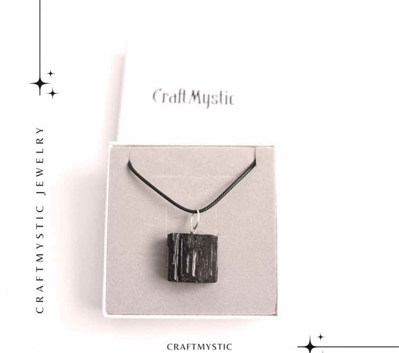 Colier cu Turmalina Neagra - Protectie si Echilibru Energetic