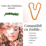 Colier Margele 8mm Chihlimbar Baltic - Protectie, Energie si Echilibru Natural