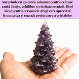 Figurina Bradut cu Ametist – Calm si Protectie Spirituala
