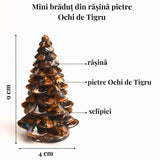 Figurina Bradut cu Ochi de Tigru – Protectie si Incredere