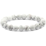 Bratara cu margele 8mm din pietre semipretioase naturale din turcoaz - Aduce echilibru