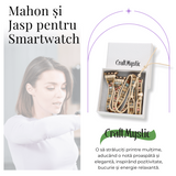 Bratara Boho cu Margele si Pietre Naturale, Compatibila Cureaua Apple Watch