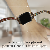 Bratara din Cristale Jasp Imperial pentru Smartwatch Apple, Model 38 mm sau 42 mm