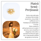 Brosa perla naturala – Un fulg stralucitor pentru momente speciale
