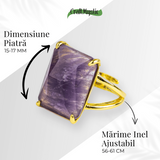 Conexiune Spirituala – Inel cu Ametist si Vibratie Inalta
