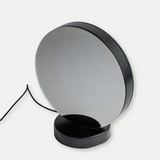 Lampa cu Oglinda si Ametist Natural – Decor cu Iluminare Magica si Cristale Energetice