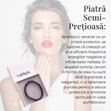 Bratara Elastica cu Margele Naturale de 6mm din Ametist