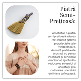 Maturica pentru curatare energetica – Varf Ametist natural
