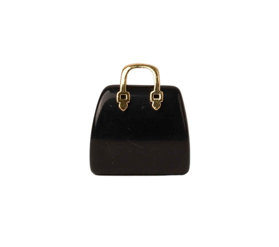 Pandantive 2.5 cm din piatra naturala, in forma de geanta - Accesorii din piatra pentru realizarea de bijuterii, cercei, colier