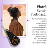  Pandantiv orgonic cu Turmalina Neagra in forma de Lacrima - Pentru purificare emotionala - Absorba Energie Negativa