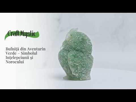 Bufnita din Aventurin Verde – Simbolul Intelepciunii si Norocului
