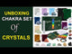 Cristale Naturale si Pietre Naturale Vindecatoare Chakra - Set complet din 34 Piese pentru meditatie, spiritualitate - Selenit, Lapis, Citrine, Ametist