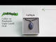Colier Reglabil cu Pandantiv Oval 40mm de Lapis Lazuli