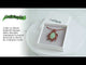 Colier Ajustabil Handmade cu Cristal de Aventurin Verde in Broscuta Impletita