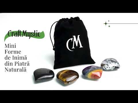 Inima Sculptata Manual de 48-53mm din Ochi de Tigru Natural