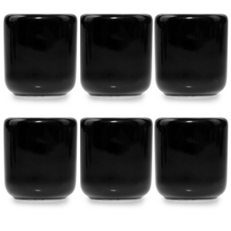 Set de 6 bucati suport ceramica pentru lumanari utilizate pentru ritualuri magice, proiecte DIY, consumabile Wiccan si multe altele