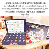 Calendar Advent cu Pietre Naturale – Bucurie si Magie de Craciun