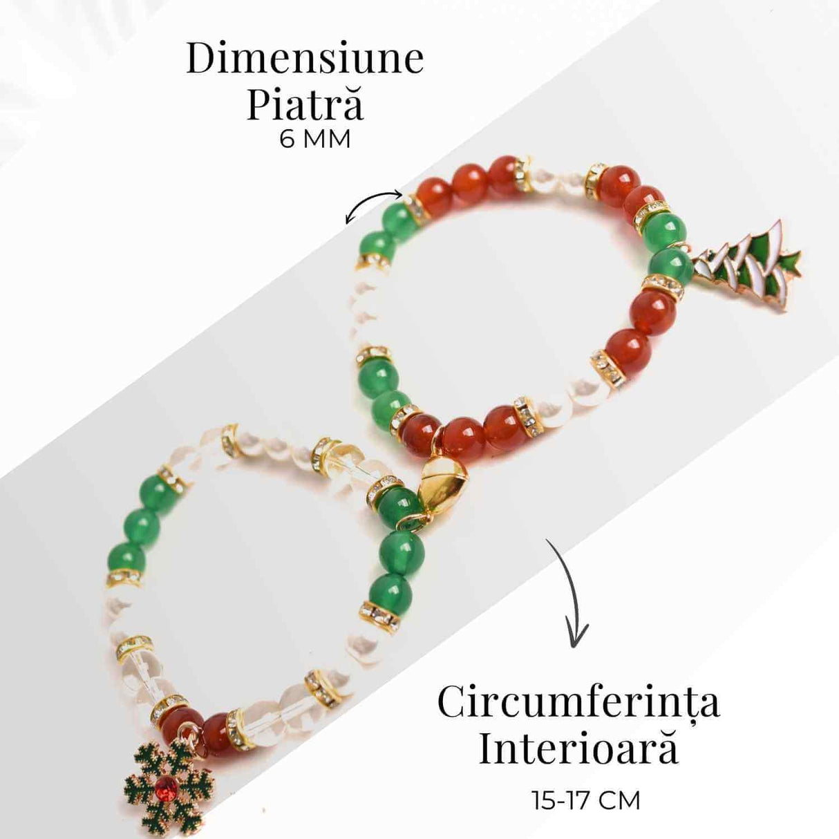 Set bratari cuplu pietre naturale - dragoste si armonie