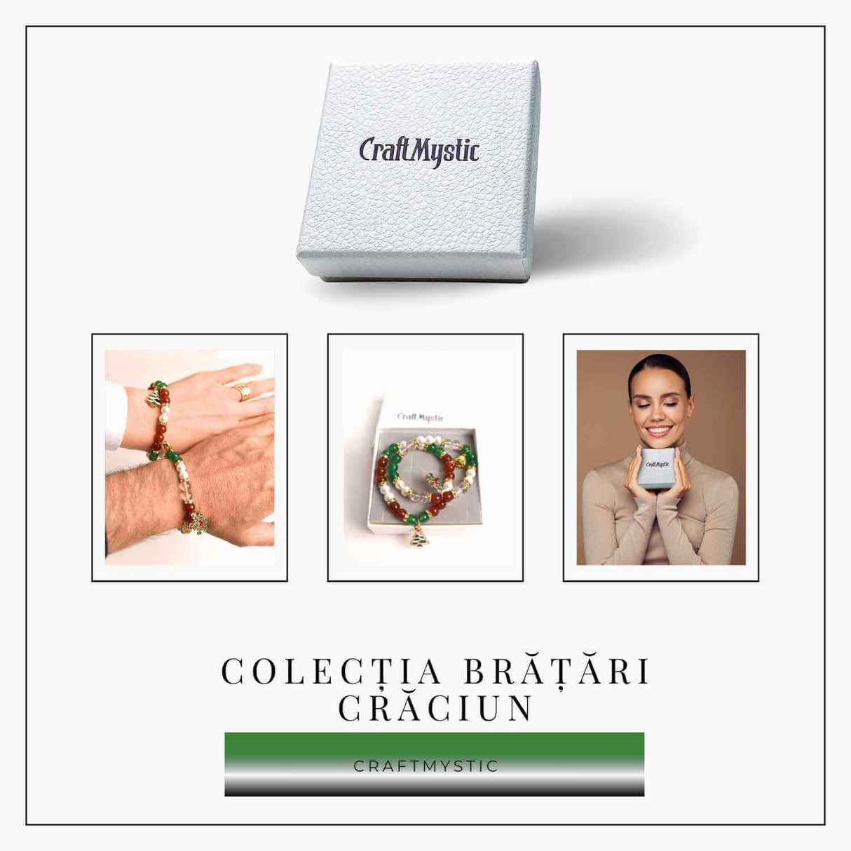 Set bratari cuplu pietre naturale - dragoste si armonie