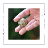 Sfera din Unakite, 1 buc, 30-35 mm - Piatra Semipretioasa pentru Cadouri, Echilibru si Vindecare