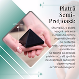 Piramida Sculptata Manual 60mm din Shungit Natural