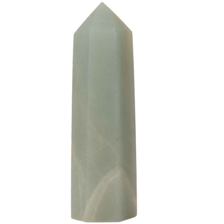 Turn din cristal natural unicat Acvamarin 9-10 cm - Cunoscut ca piatra curajului si a comunicarii clare