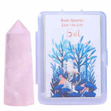 Varf de Cristal 6 cm pentru cele 12 zodii - Pietre semipretioase specifice zodiei - Un cadou deosebit