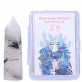 Varf de Cristal 6 cm pentru cele 12 zodii - Pietre semipretioase specifice zodiei - Un cadou deosebit