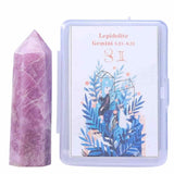 Varf de Cristal 6 cm pentru cele 12 zodii - Pietre semipretioase specifice zodiei - Un cadou deosebit